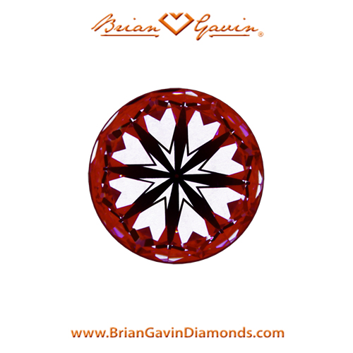 0.758 E VS2 Signature Round hearts