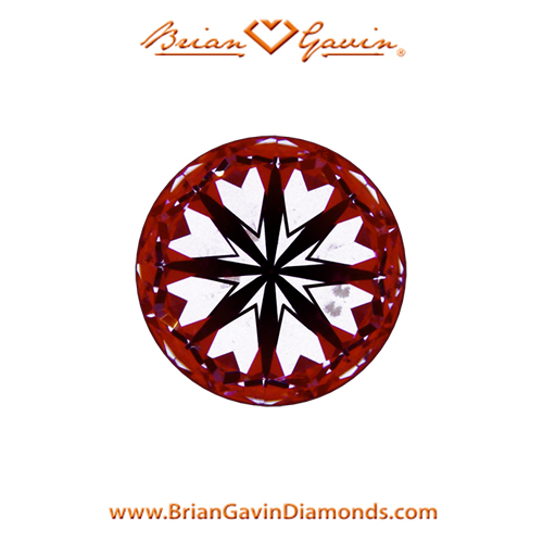 0.767 E SI1 Signature Round hearts