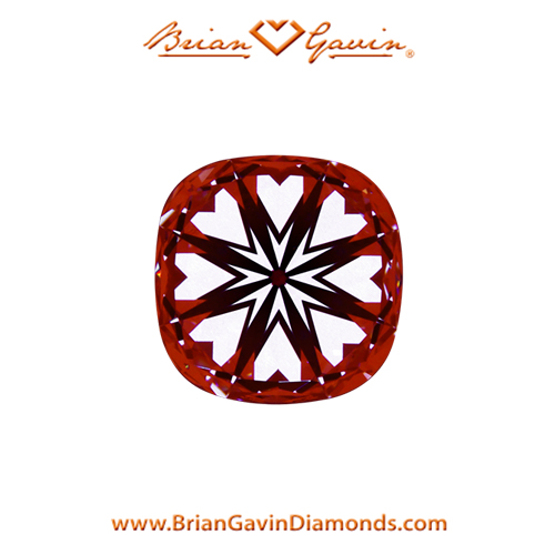 1.012 F VS2 Signature Cushion hearts