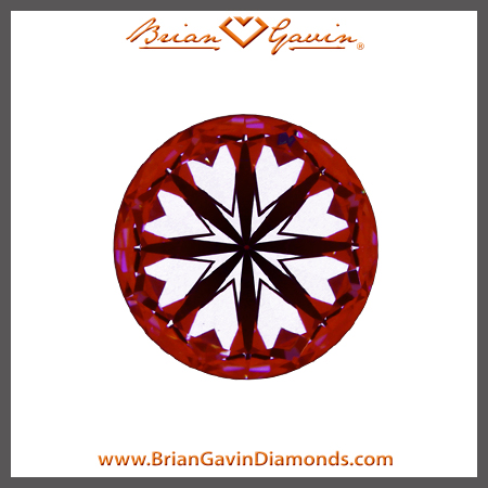0.716 D VVS2 Signature Round hearts