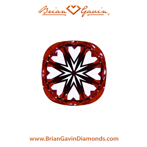 1.082 E VS2 Signature Cushion hearts