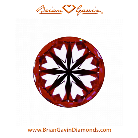 0.842 G VVS2 Signature Round hearts