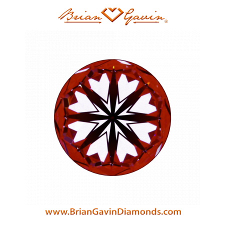 0.840 I VVS2 Signature Round hearts