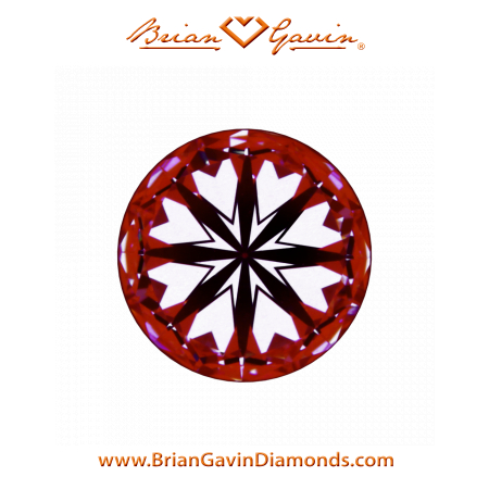 0.668 D VVS2 Signature Round hearts
