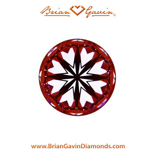 0.326 G VS2 Signature Round hearts