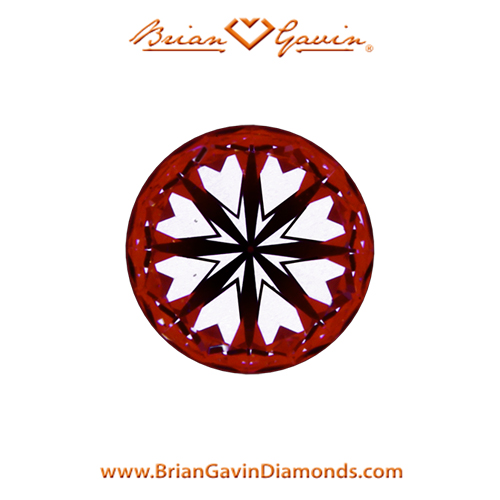 0.310 E VS2 Signature Round hearts