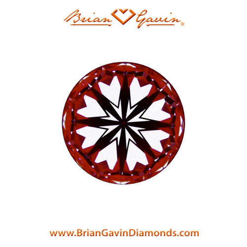 0.328 G VS1 Signature Round hearts