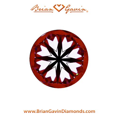 0.334 E SI1 Signature Round hearts