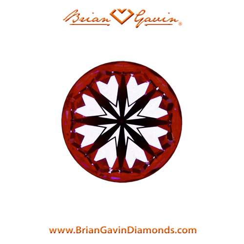 0.324 E SI1 Signature Round hearts