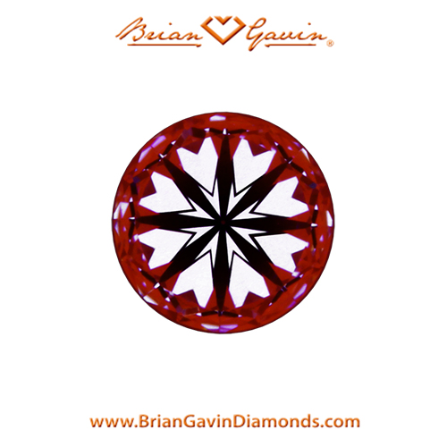 0.348 D VS2 Signature Round hearts