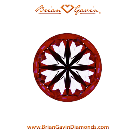 0.87 E SI2 Signature Round hearts