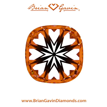 1.076 H VVS2 Signature Cushion hearts