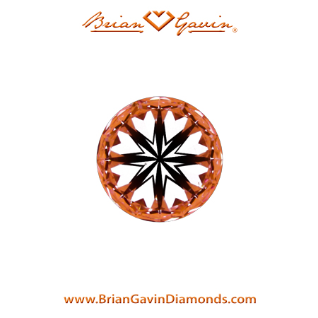 0.406 E SI2 Signature Round hearts