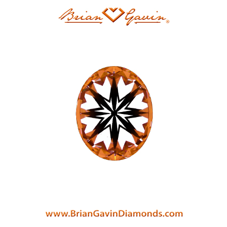 0.566 J VS2 Brian Gavin Signature Oval hearts