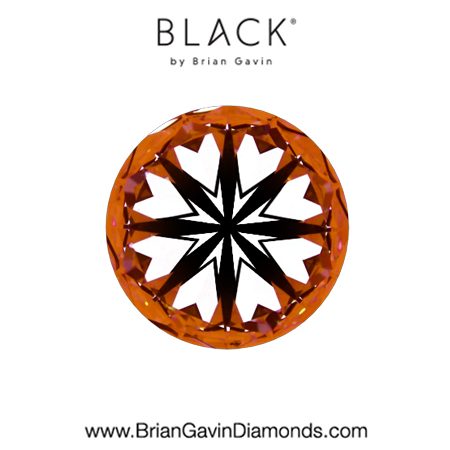 1.12 F VS2 Black by Brian Gavin Round hearts