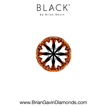 0.25 F VS2 Black by Brian Gavin Round hearts