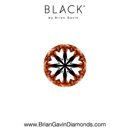 0.27 G IF Black by Brian Gavin Round hearts