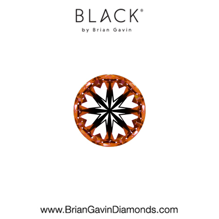 0.26 G VS1 Black by Brian Gavin Round hearts