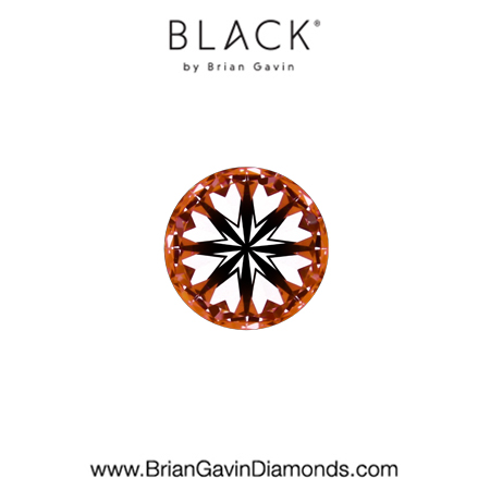 0.20 G VVS1 Black by Brian Gavin Round hearts