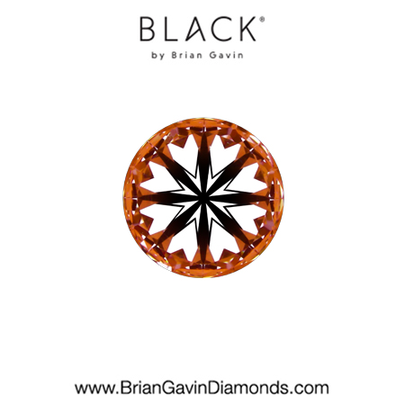 0.40 G VS1 Black by Brian Gavin Round hearts