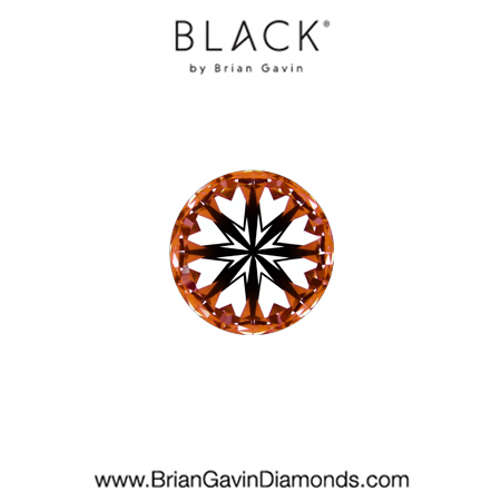 0.26 G VS1 Black by Brian Gavin Round hearts