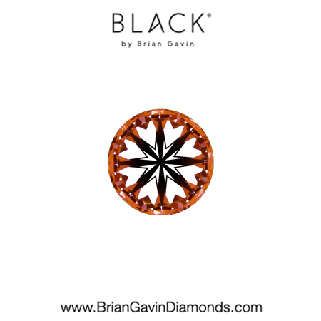 0.26 G VS2 Black by Brian Gavin Round hearts