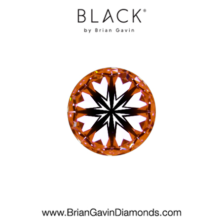 0.41 D IF Black by Brian Gavin Round hearts