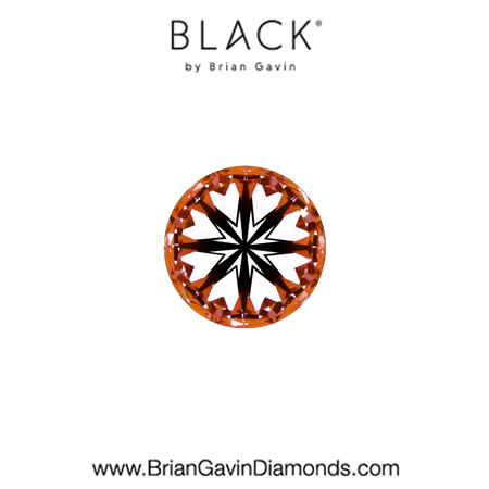 0.26 G VS1 Black by Brian Gavin Round hearts