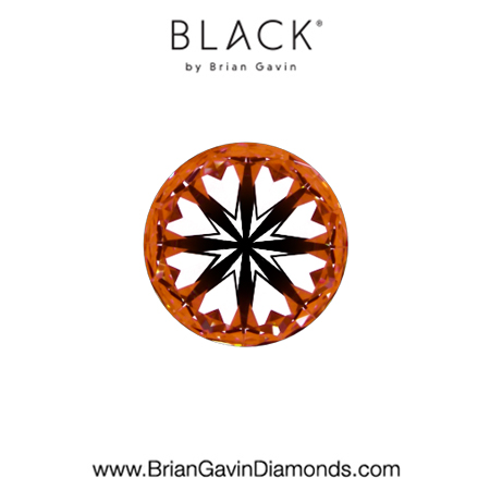 0.41 F VS1 Black by Brian Gavin Round hearts