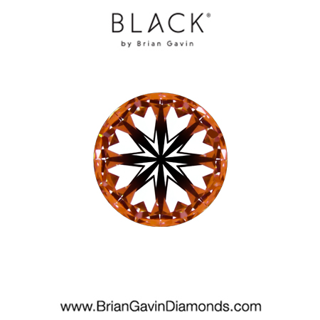 0.52 G VS2 Black by Brian Gavin Round hearts