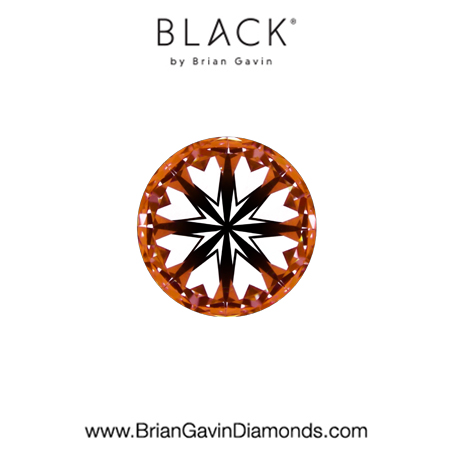 0.40 G VS1 Black by Brian Gavin Round hearts