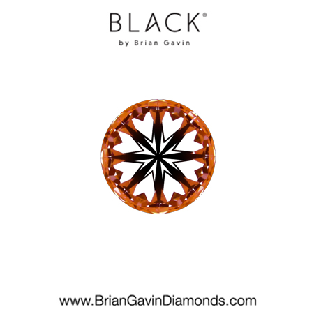 0.30 G VS2 Black by Brian Gavin Round hearts