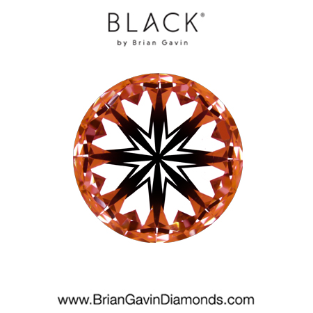 2.14 E VS2 Black by Brian Gavin Round hearts