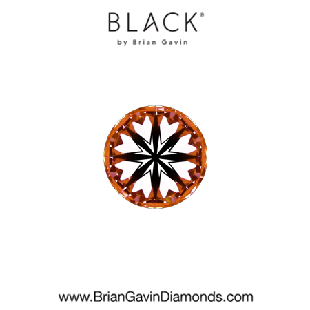 0.20 G VS1 Black by Brian Gavin Round hearts