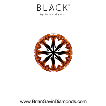 0.30 E SI1 Black by Brian Gavin Round hearts