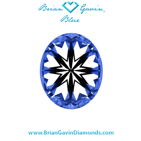 1.698 G VVS1 Brian Gavin Signature Oval hearts