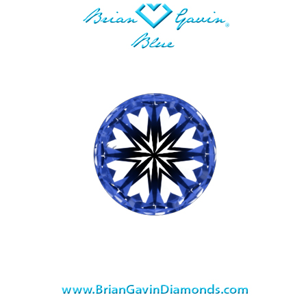 0.41 F SI1 Brian Gavin Signature Round hearts