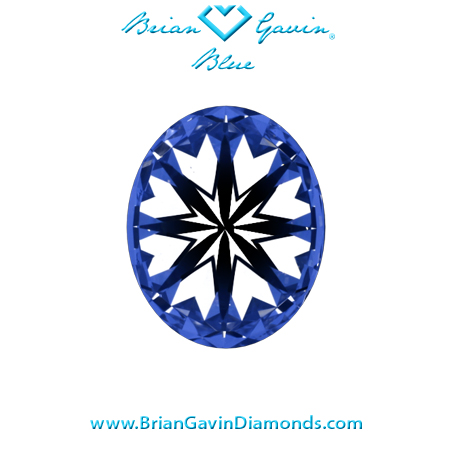 1.54 E VS1 Brian Gavin Signature Oval hearts