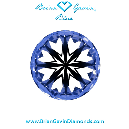 1.6 H VS2 Brian Gavin Blue Round hearts