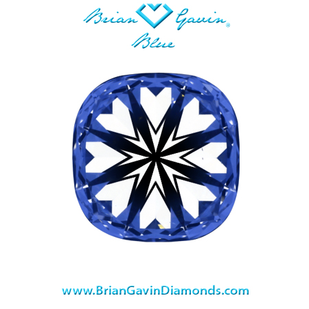1.51 F VS2 Brian Gavin Signature Cushion hearts