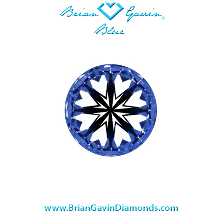 0.55 E SI1 Brian Gavin Signature Round hearts