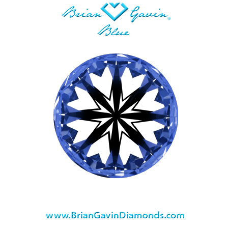 1.72 J VS1 Brian Gavin Blue Round hearts
