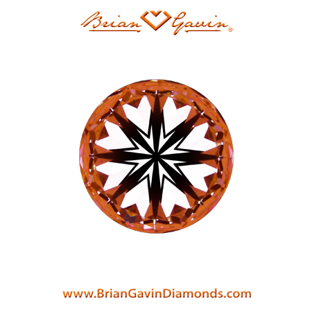 0.82 I VS1 Brian Gavin Signature Round hearts