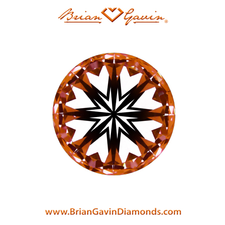 1.33 I VS2 Brian Gavin  Signature Round hearts