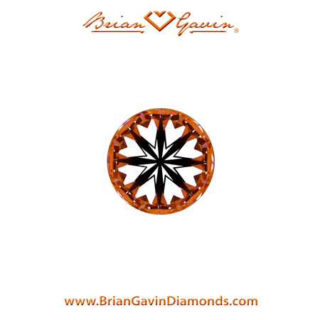 0.32 I VVS2 Brian Gavin Signature Round hearts