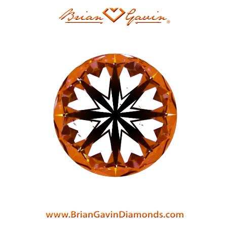 1.04 I SI1 Brian Gavin Signature Round hearts