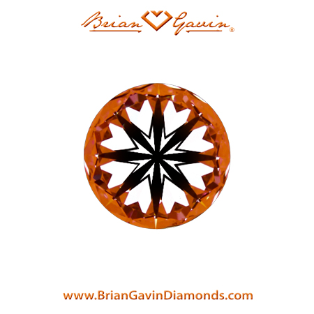 0.77 H VVS2 Brian Gavin Signature Round hearts