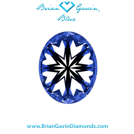 1.51 E SI1 Brian Gavin Signature Oval hearts