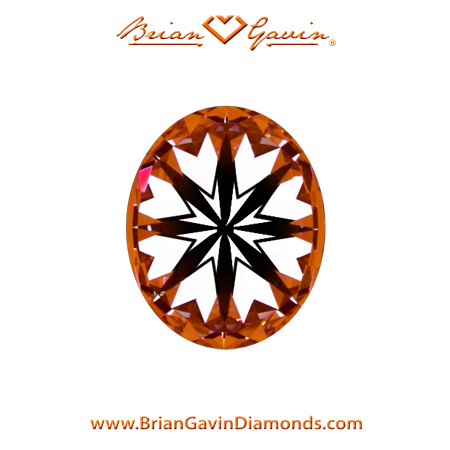 1.31 H VVS1 Brian Gavin Signature Oval hearts