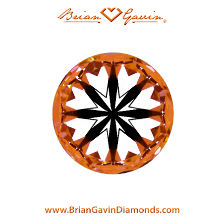 1.3 J VS1 Brian Gavin Signature Round hearts